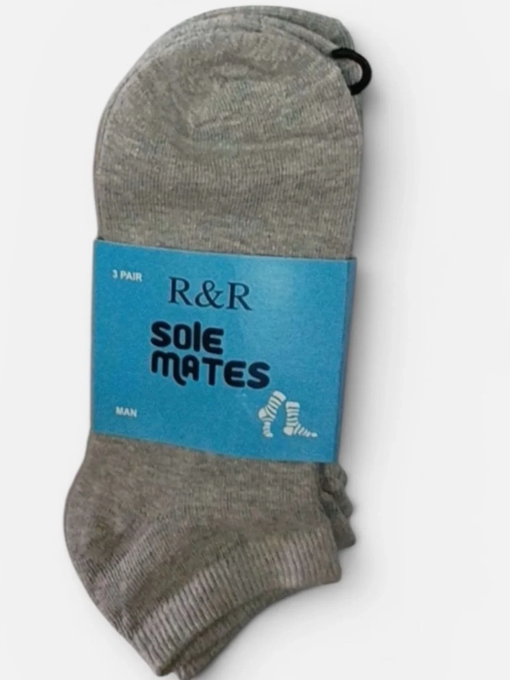 Sole Mates Socks - Gray (3 Pack)